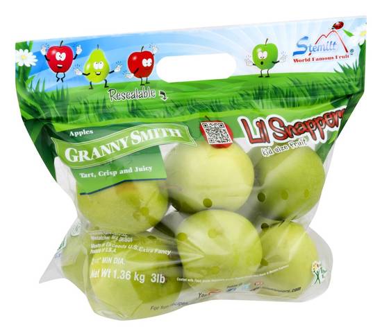 Order Stemilt · Lil Snappers Granny Smith Apples (3 lbs) food online from Jewel-Osco store, Park Ridge on bringmethat.com