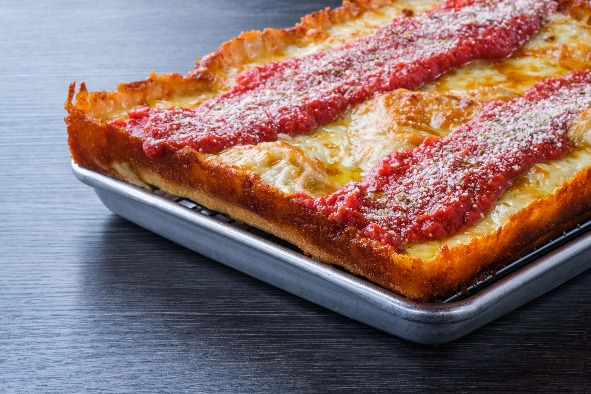 Order Detroit Red Top Pizza food online from Slice House store, San Leandro on bringmethat.com