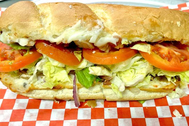 Order Garlic Chicken Toasted Sub food online from Detroit Pizza Factory store, Battle Ground on bringmethat.com