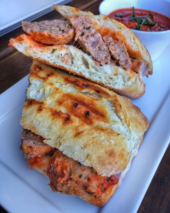 Order Meatball Panini food online from Rance's Chicago Pizza - Long Beach store, Long Beach on bringmethat.com