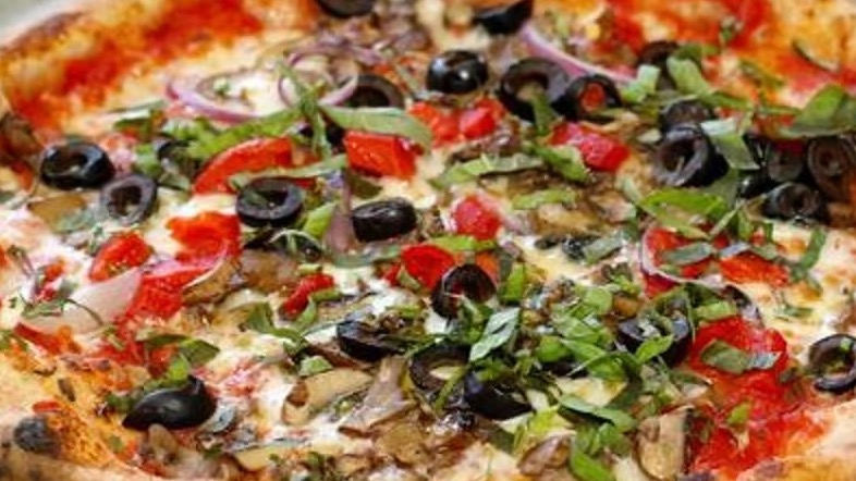 Order Small 10" Vegetarian Pizza food online from Firetrail Pizza store, San Francisco on bringmethat.com