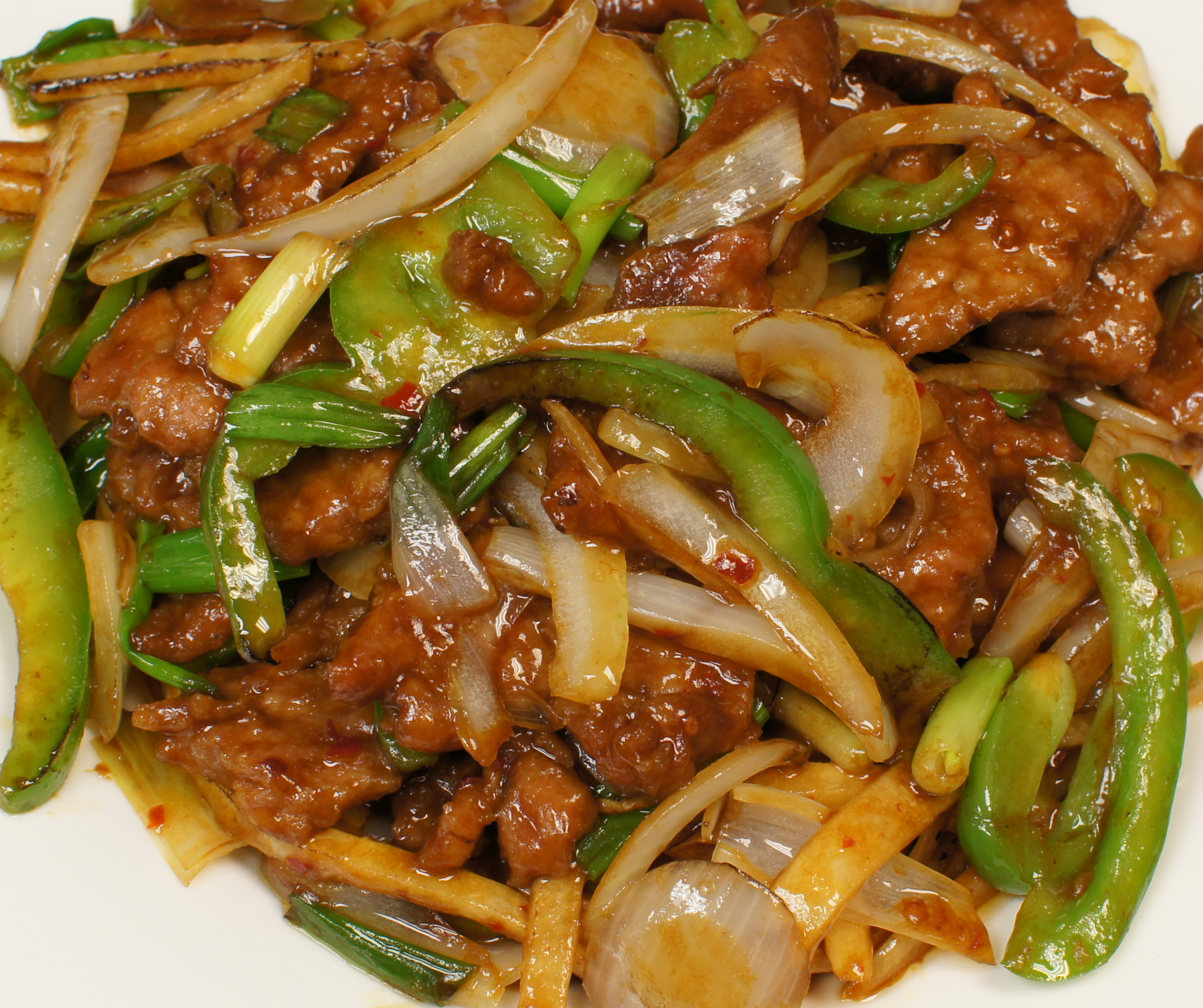 Order B12. Mongolian Beef food online from Ginger Wok store, Houston on bringmethat.com