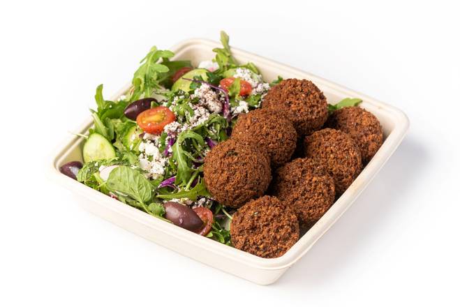 Order Salad Falafel food online from Mizlala Sherman Oaks store, Sherman Oaks on bringmethat.com