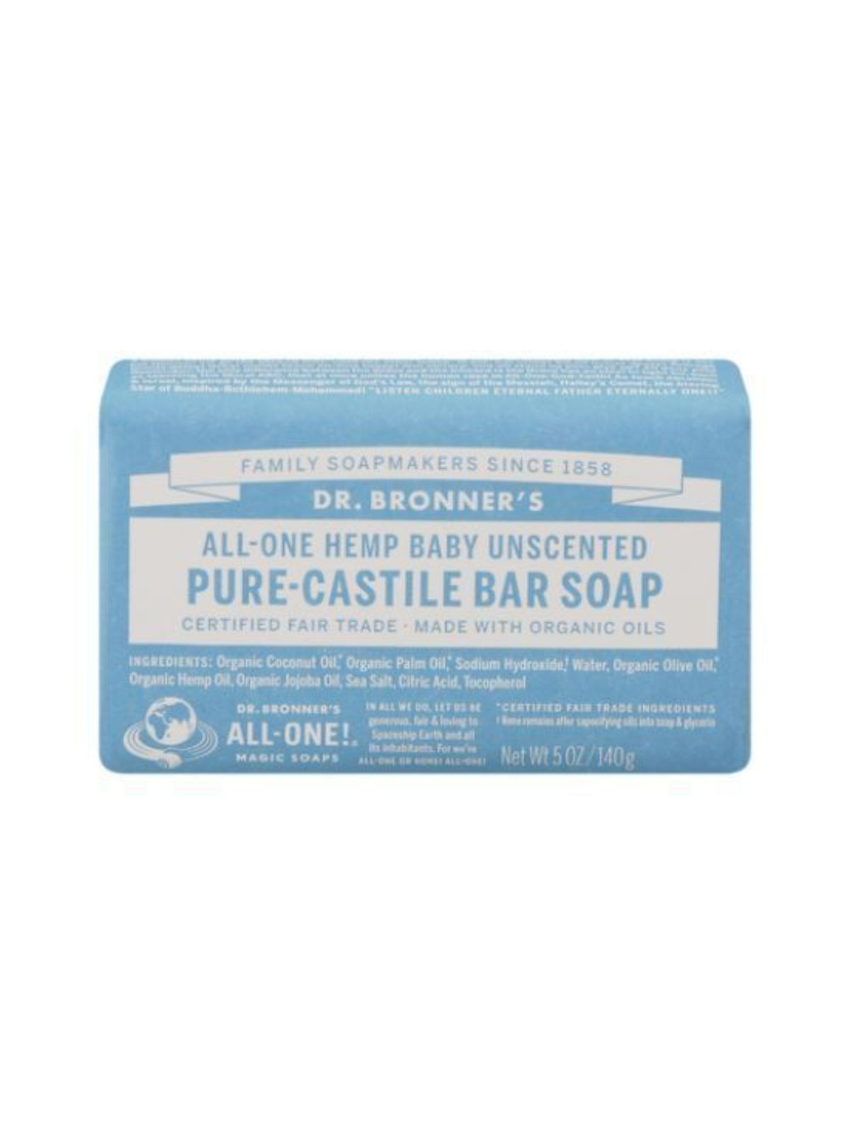 Order Dr. Bronner Baby Mild Body Soap (5 oz) food online from Stock-Up Mart store, Marietta on bringmethat.com