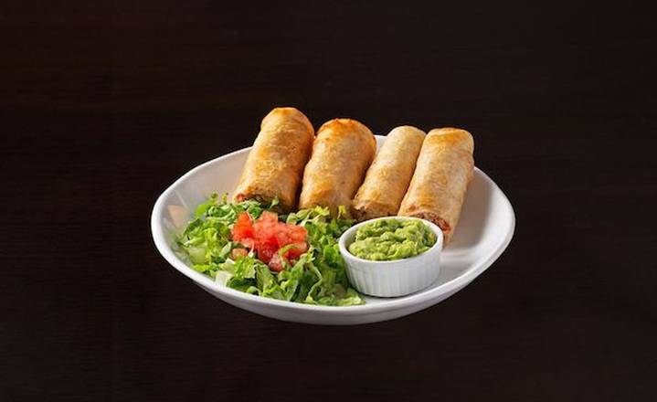 Order Chicken Flautas ~ food online from El Fresco Mexican Grill store, Sully on bringmethat.com