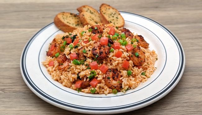 Order Cajun Shrimp and Rice food online from Mimis Cafe store, Antioch on bringmethat.com
