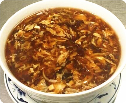 Order Hot and Sour Soup food online from Red Lantern Chinese Cuisine store, Glendora on bringmethat.com