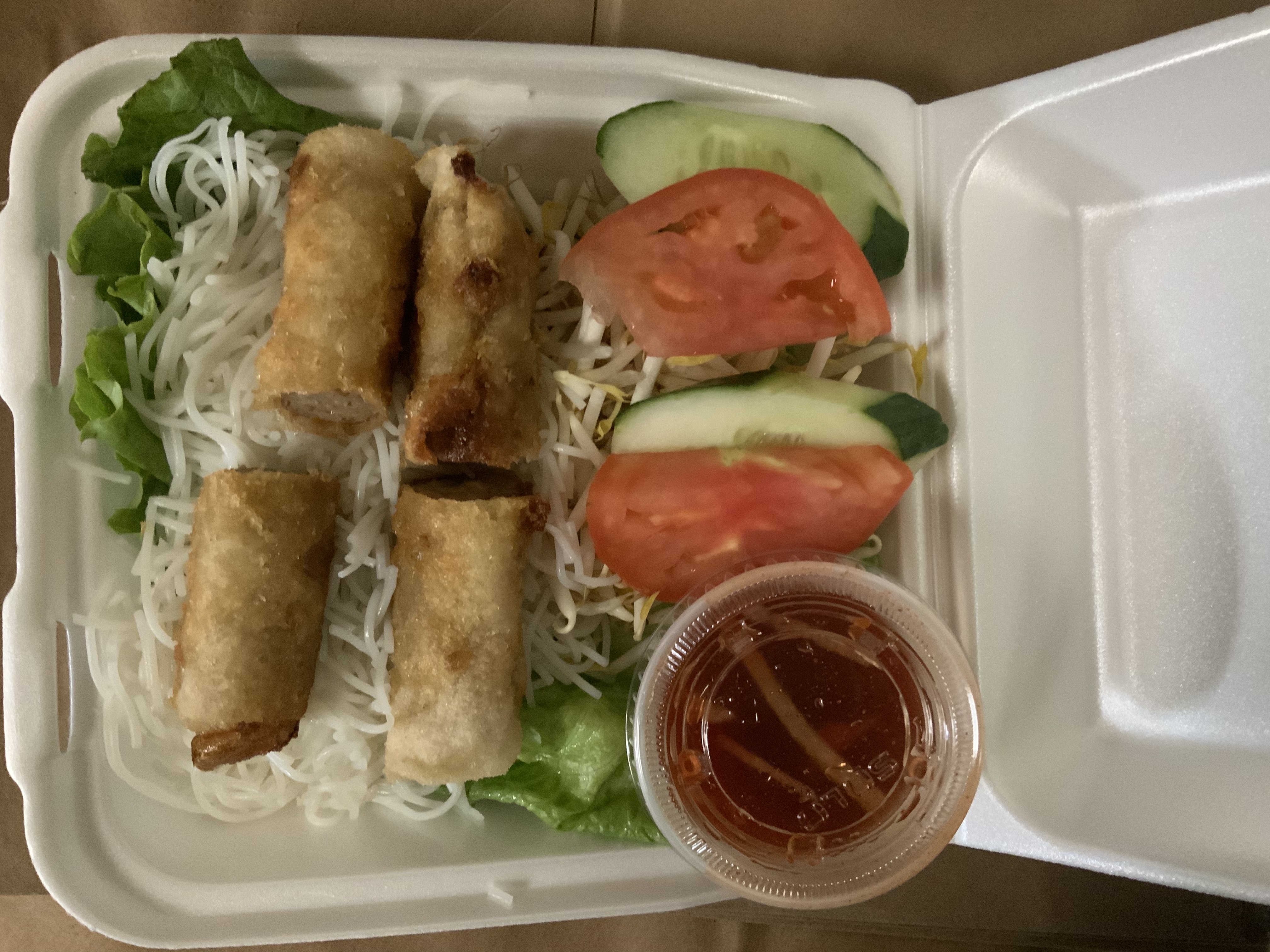 Order 2 Vietnamese Egg Rolls food online from Moongate Asian Grill store, Denver on bringmethat.com