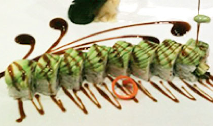 Order Caterpillar Roll food online from Kino Sushi store, Los Angeles on bringmethat.com