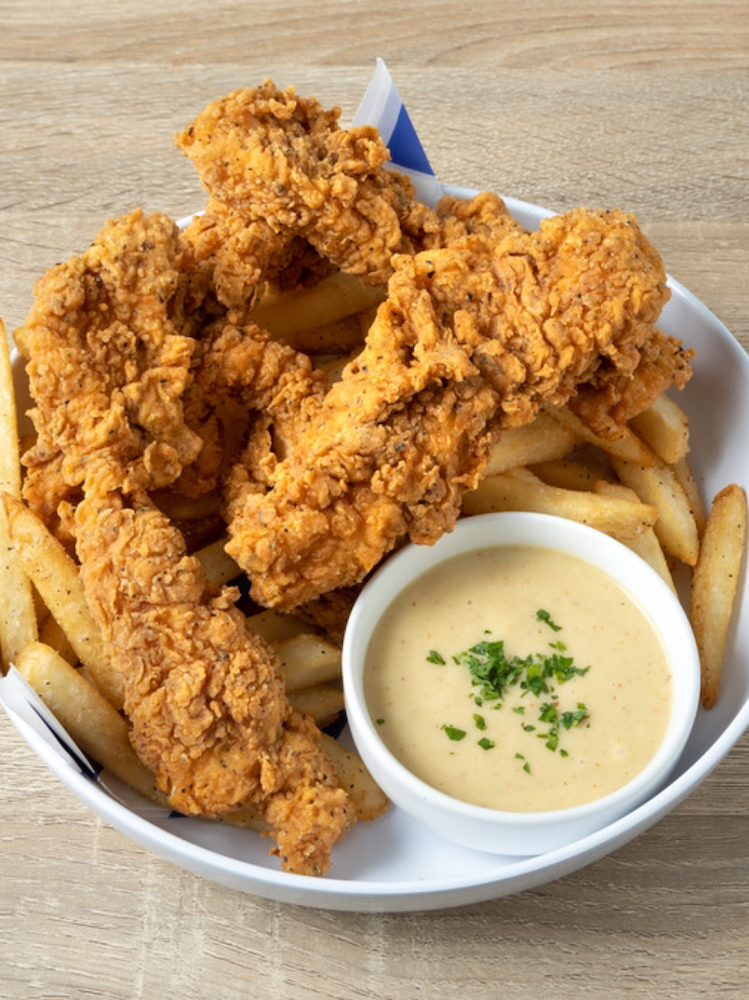 Order Small Chicken Strips - D food online from The Counter At Old Ballard Catering Co. store, Seattle on bringmethat.com