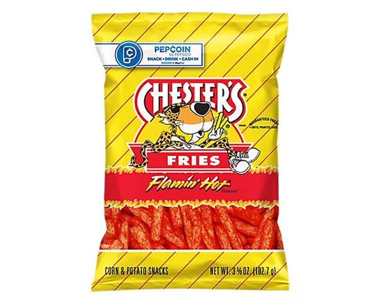 Order Chester's Hot Fries 3.625oz food online from Chevron Extramile store, Atwater on bringmethat.com
