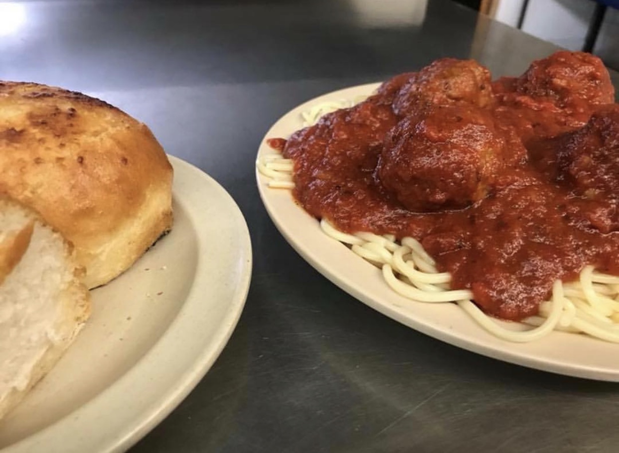Order Double 1 Item Spaghetti food online from Angilo's Pizza store, Louisville on bringmethat.com