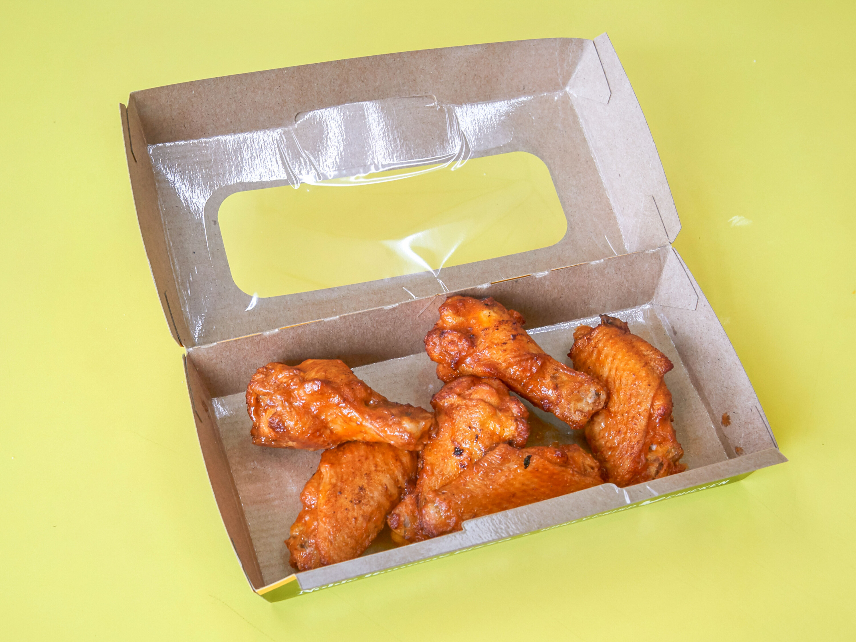 Order 6 Wings with 1 Dip food online from Noble Roman Pizza store, Indianapolis on bringmethat.com