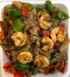 Order Pepper Beef and Shrimp food online from Lucky Buddha Asian Restaurant store, Goodyear on bringmethat.com