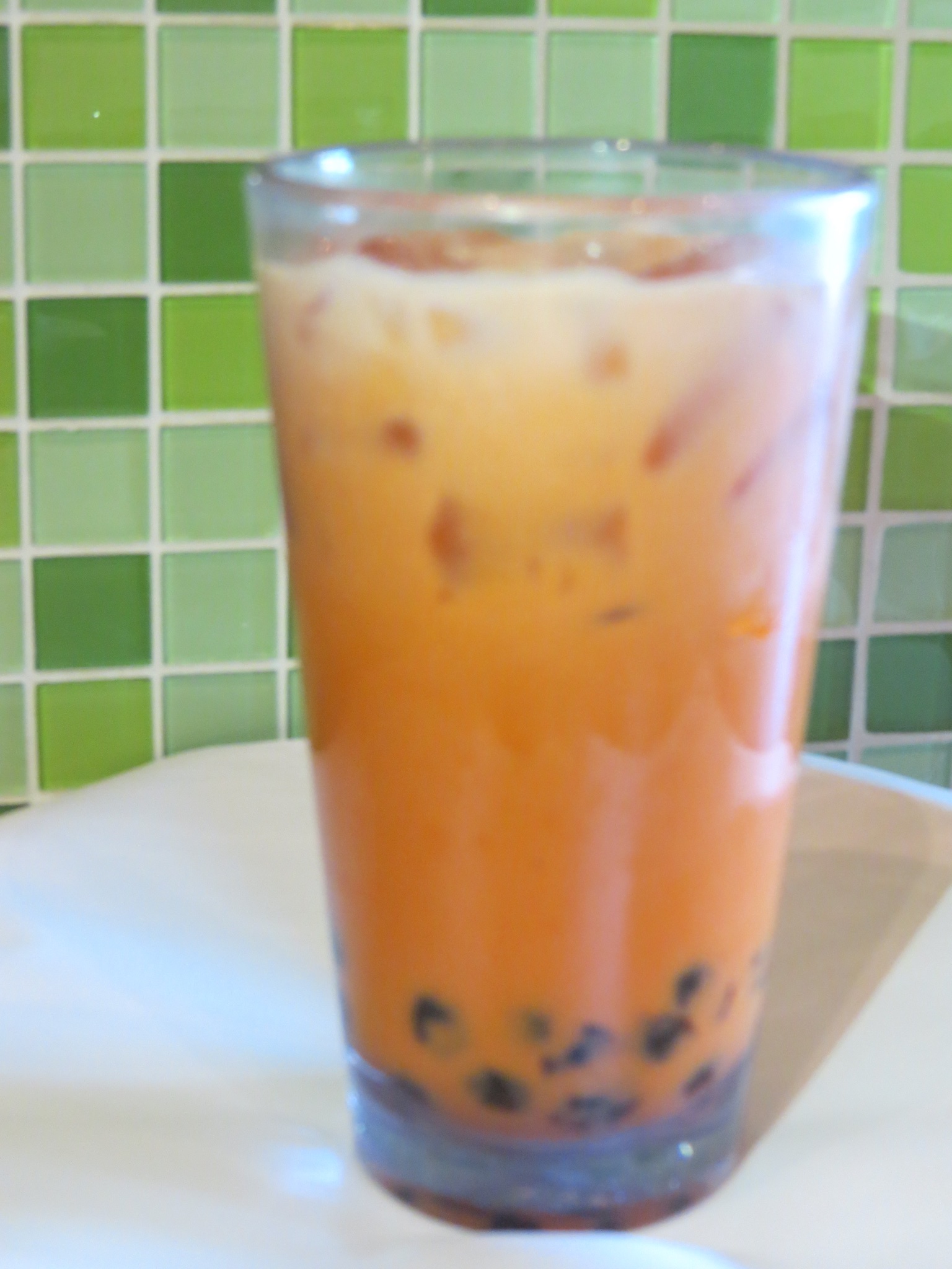 Order Thai Iced Tea with Boba food online from Lucky Kitchen store, Eastvale on bringmethat.com