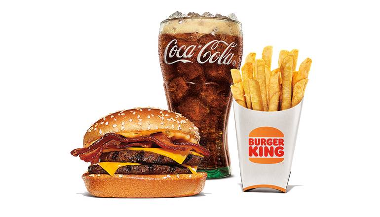 Order Double Stacker Meal food online from Burger King store, Loxahatchee on bringmethat.com