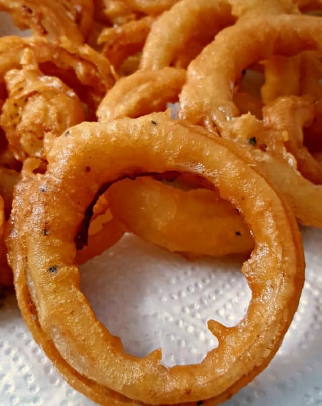 Order Onion Rings - Appetizer food online from Geo Pizza store, Dwight on bringmethat.com