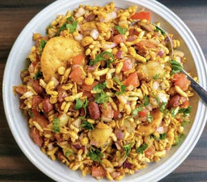 Order Bhel Puri food online from Oasis Multicuisine store, Baton Rouge on bringmethat.com