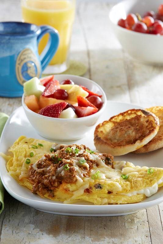 Order Bacquezo® Omelette - Gluten Friendly food online from Another Broken Egg store, Auburn on bringmethat.com