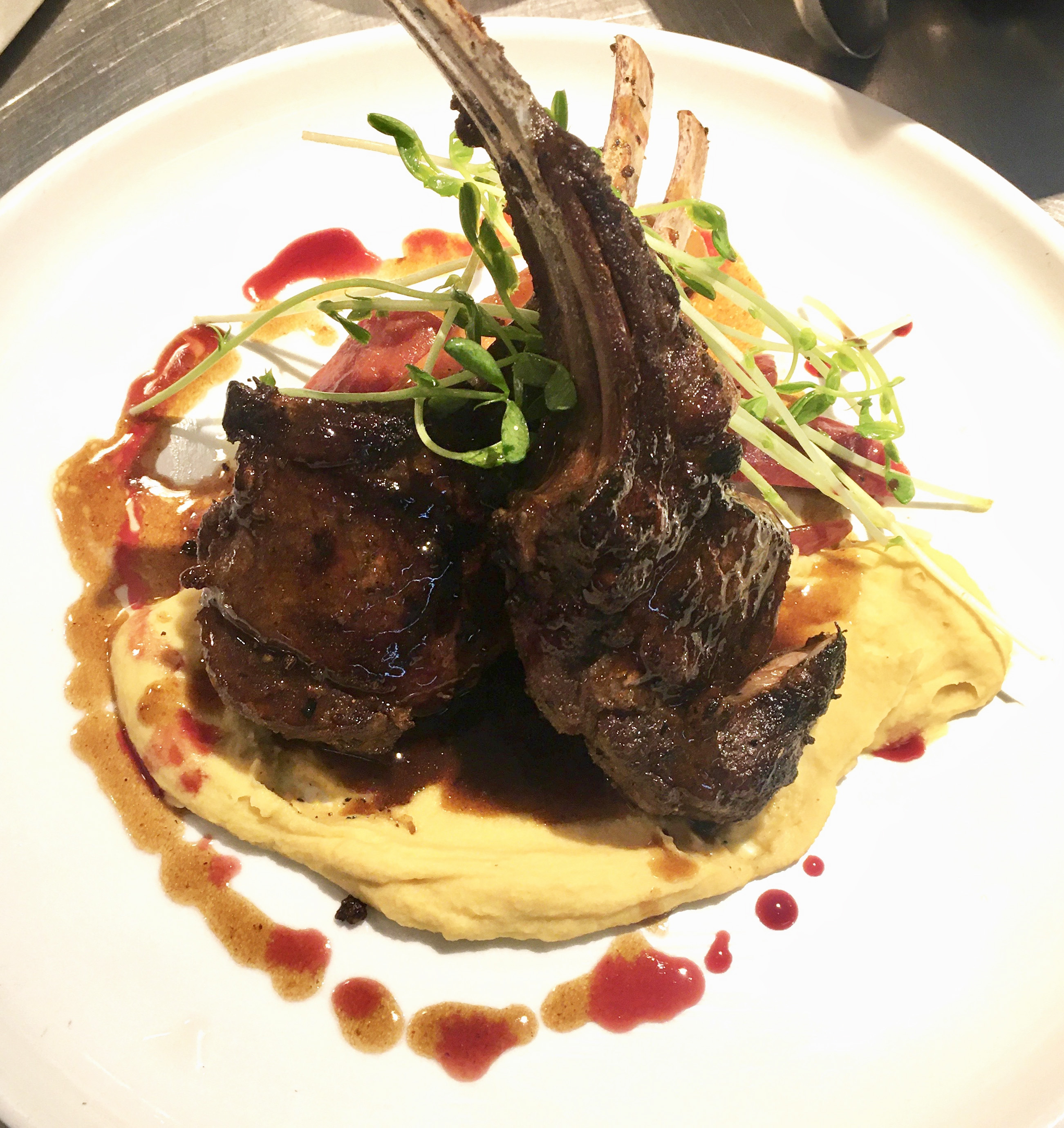 Order Grilled Australian Lamb Chops food online from Parkers Restaurant And Bar store, Downers Grove on bringmethat.com