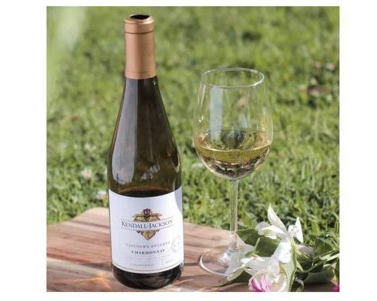 Order Kendall-Jackson Vintner's Reserve Chardonnay, 750mL white wine (13.5% ABV) food online from Cold Spring Liquor store, Liberty Hill on bringmethat.com