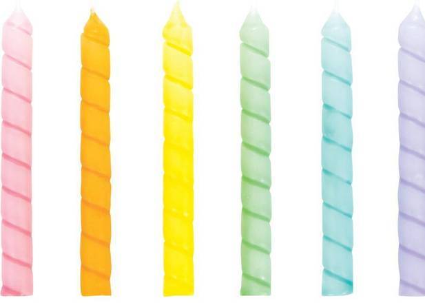 Order Pastel Colored Special Birthday Candles food online from Ny Popcorn store, New York on bringmethat.com