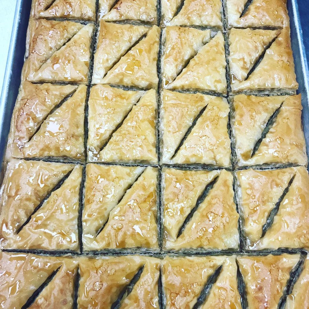 Order Baklava - Desserts food online from Pizza House store, Adams on bringmethat.com