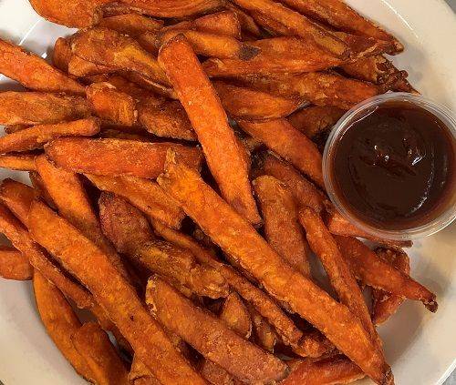 Order Sweet Potato Fries food online from Throwbacks Bar And Grill store, Riverside on bringmethat.com