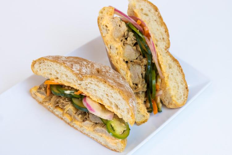Order CG Banh Mi Sandwich food online from Coolgreens store, Tulsa on bringmethat.com