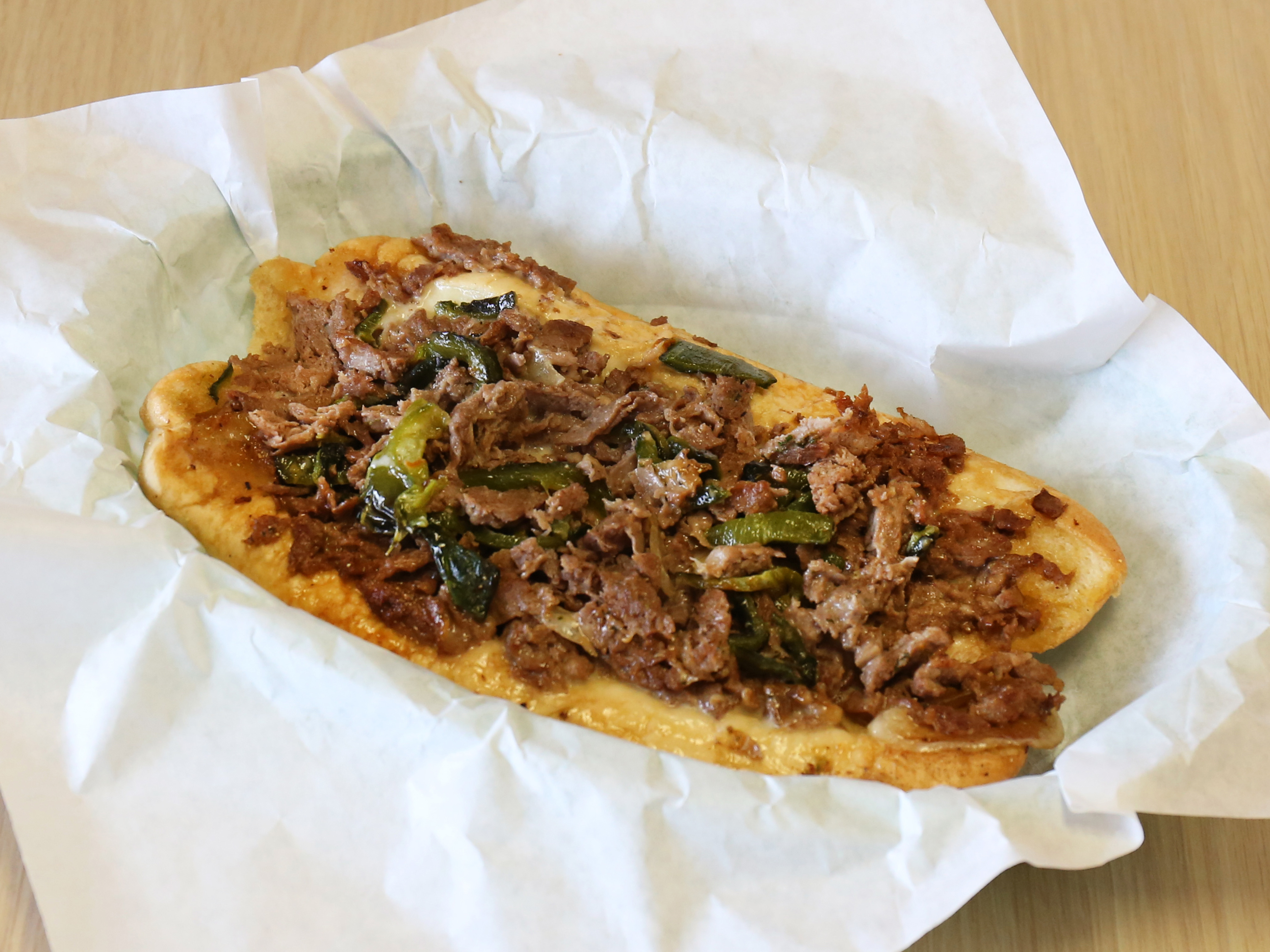 Order Poblano Cheesesteak food online from Cheesesteak House store, Dallas on bringmethat.com
