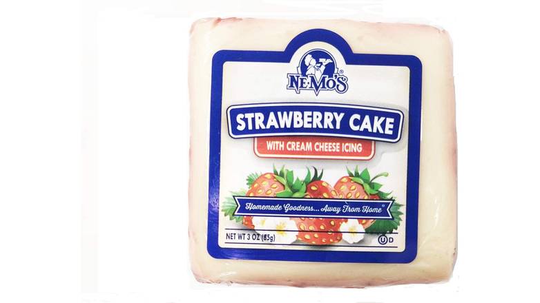 Order Ne-Mo'S Bakery Strawberry Cake Square food online from Anderson Convenience Markets #140 store, Omaha on bringmethat.com