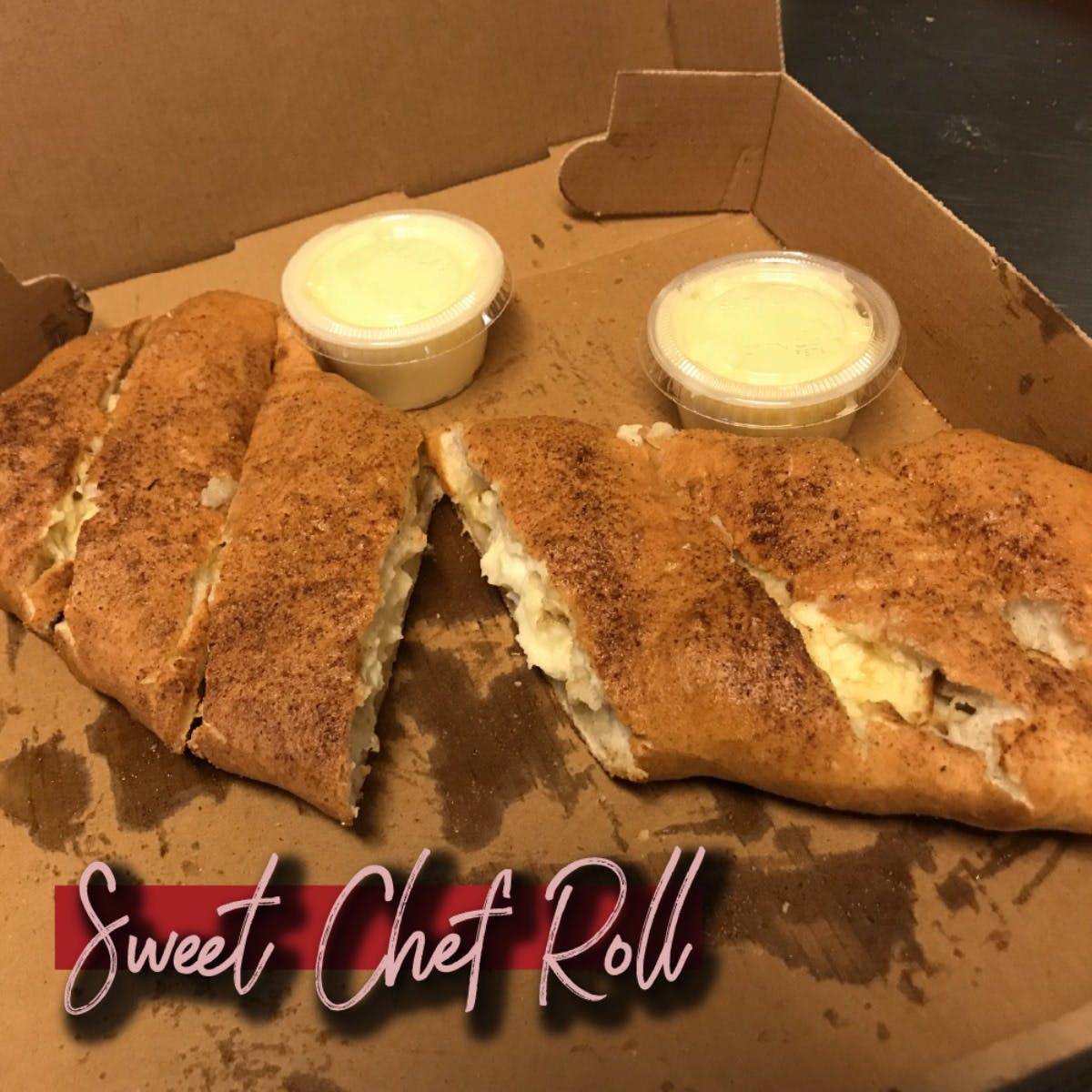 Order Sweet Chef Roll - Dessert food online from Pizza Chef store, Guyton on bringmethat.com