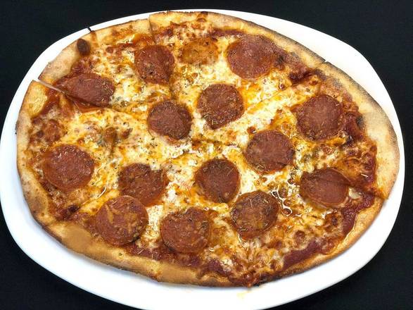 Order Classic Pepperoni Pizza food online from Aspen Creek store, Irving on bringmethat.com