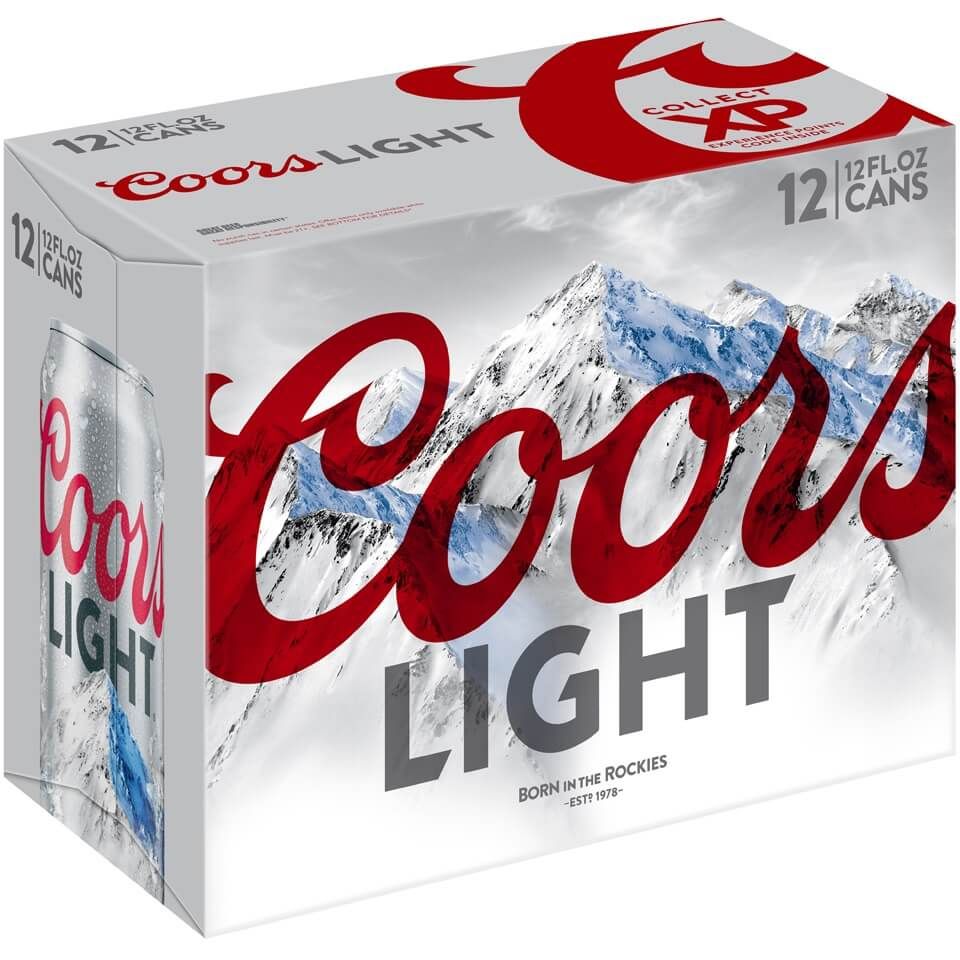 Order Coors Light 12oz Can 12 Pack food online from Flavors Nyc store, New York on bringmethat.com