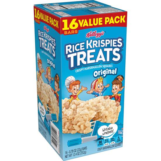 Order Rice Krispies Treats Marshmallow Snack Bars Value Pack, 16 CT food online from CVS store, LA QUINTA on bringmethat.com