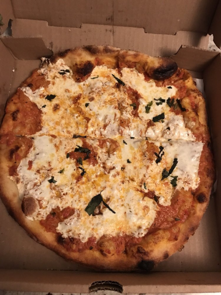 Order Vodka Pizza food online from Napoli's pizzeria store, Hoboken on bringmethat.com