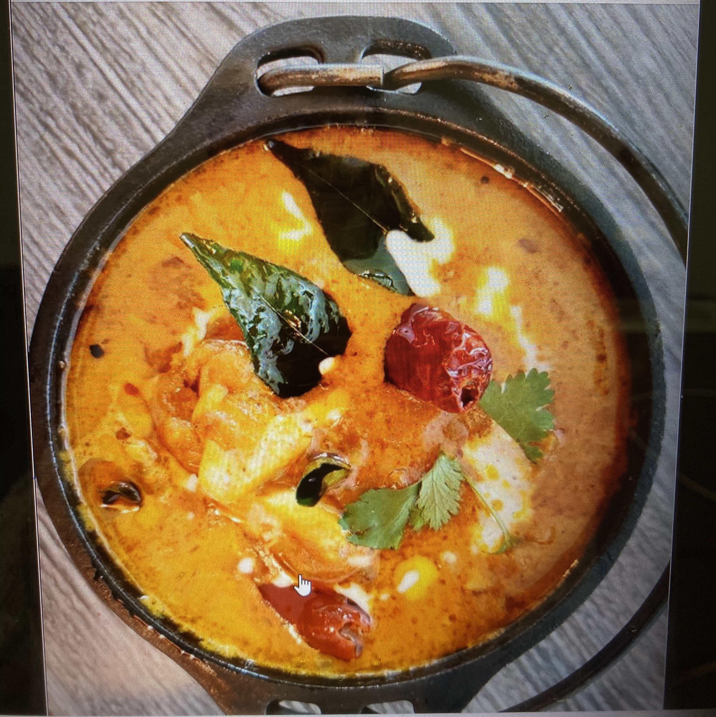 Order Kettuvallam Meen Curry food online from Agni Indian Cuisine store, Sterling on bringmethat.com