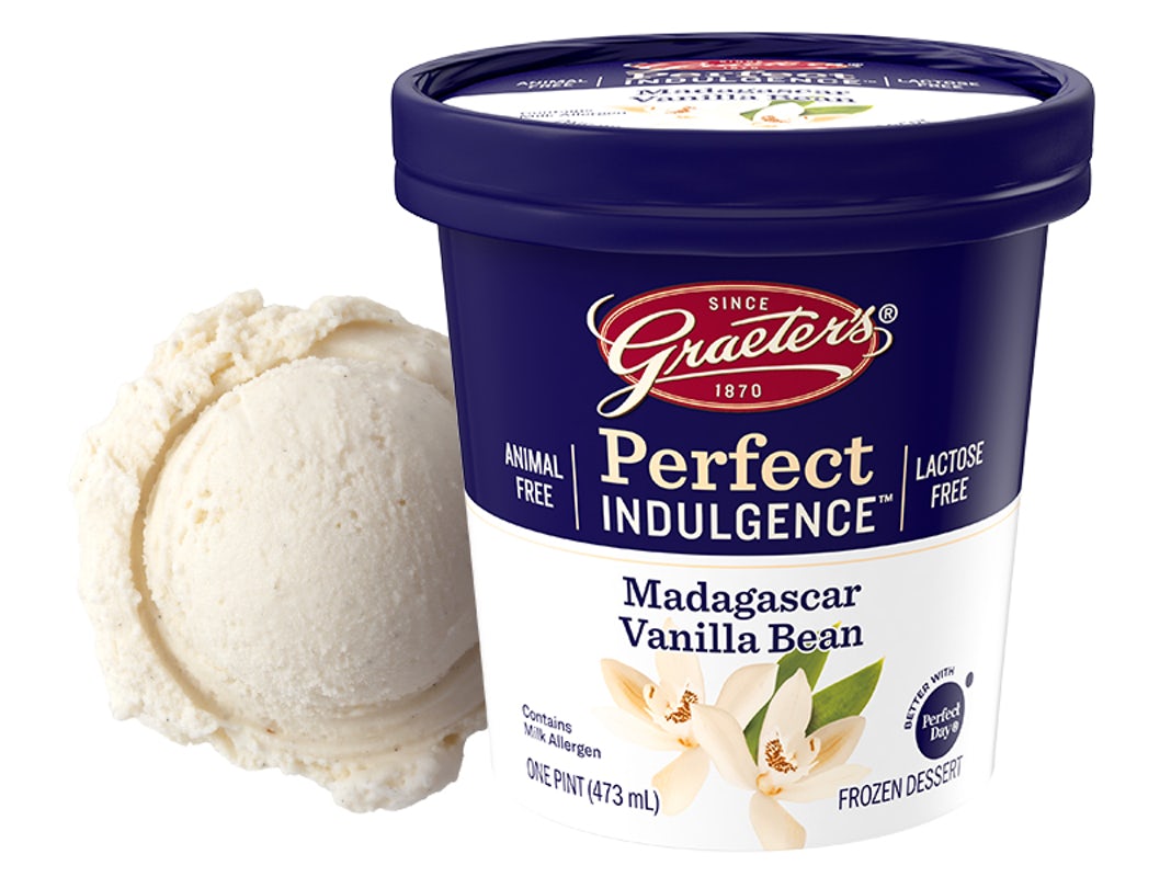 Order Perfect Indulgence™ Madagascar Vanilla Bean Pint food online from Graeter store, Cincinnati on bringmethat.com