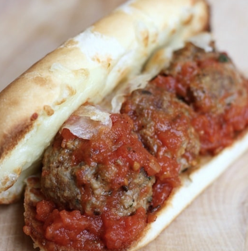 Order Meatball Sub food online from Rhino's Pizzeria store, Webster on bringmethat.com