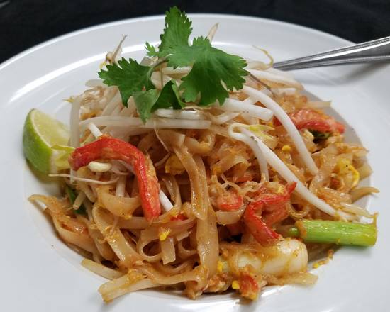 Order Crab Noodles food online from Thai Dishes on Broadway store, Santa Monica on bringmethat.com