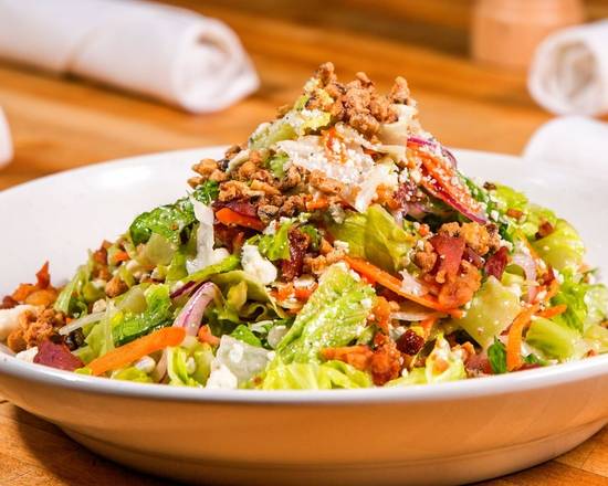 Order WCG Bacon Bleu Cheese Salad food online from The White Chocolate Grille store, Naperville on bringmethat.com