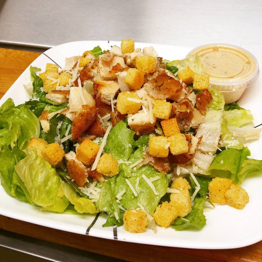 Order 2. Caesar Salad - Small food online from Pizza House store, Cranford on bringmethat.com
