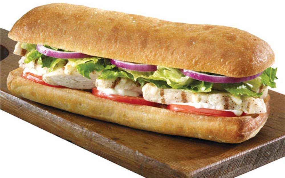 Order Classic Chicken Sub - Classic Chicken Sub food online from Vocelli Pizza store, Silver Spring on bringmethat.com