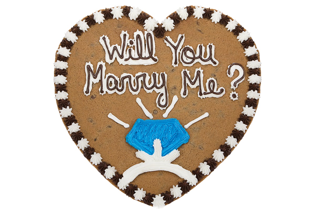 Order Will You Marry Me? - HV2032 food online from Great American Cookies store, Hiram on bringmethat.com