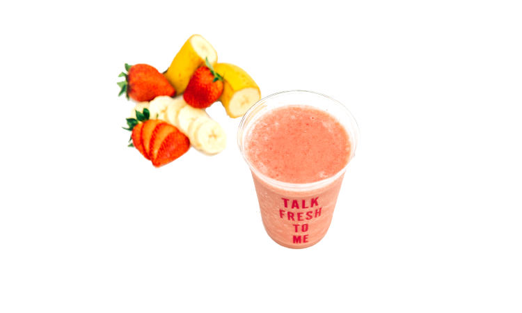 Order STRAWBERRY & BANANA SMOOTHIE food online from Sofresh store, Pittsburgh on bringmethat.com