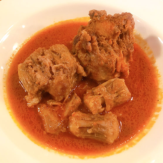 Order Oxtail ONLY in Sheba Stew (Not Spicy) food online from Flavors Of Africa store, Lilburn on bringmethat.com