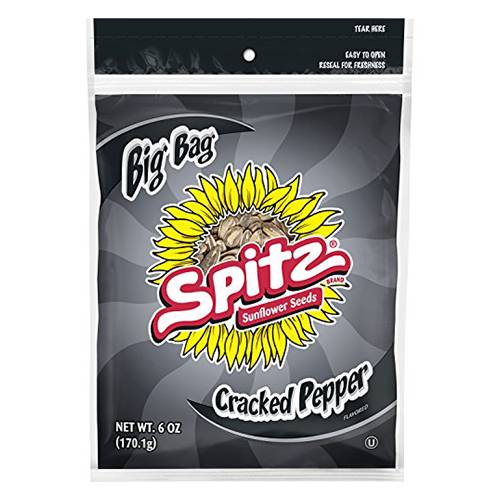 Order Spitz Cracked Pepper Sunflower Seeds - 6 oz Bag/Single food online from Bottle Shop & Spirits store, Los Alamitos on bringmethat.com