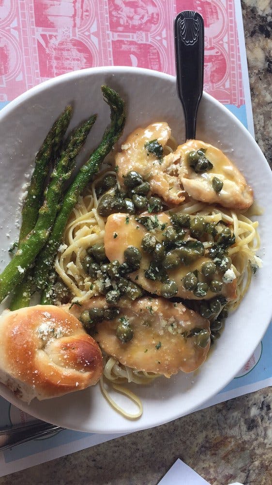 Order Chicken Piccata - Entree food online from Palermo Restaurant West Chester store, West Chester Township on bringmethat.com