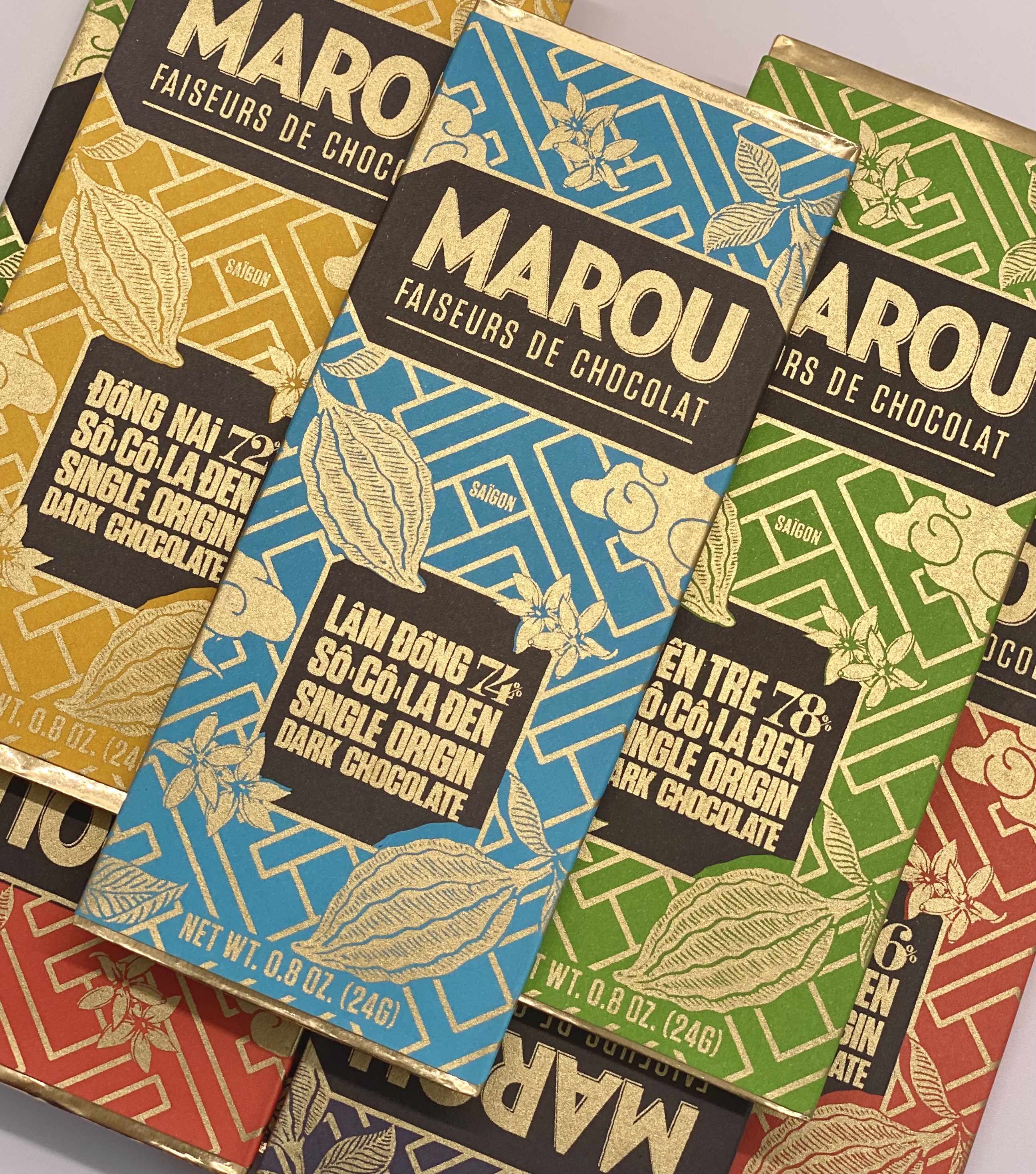 Order Marou Mini Chocolate Bars food online from Bklyn Larder store, Brooklyn on bringmethat.com