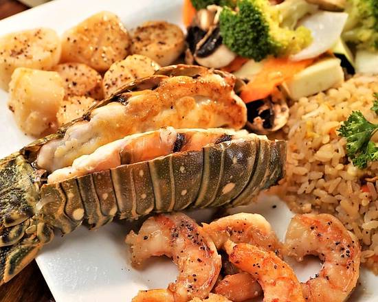 Order Hibachi Lobster Tail food online from Hayashi Hibachi store, McAllen on bringmethat.com